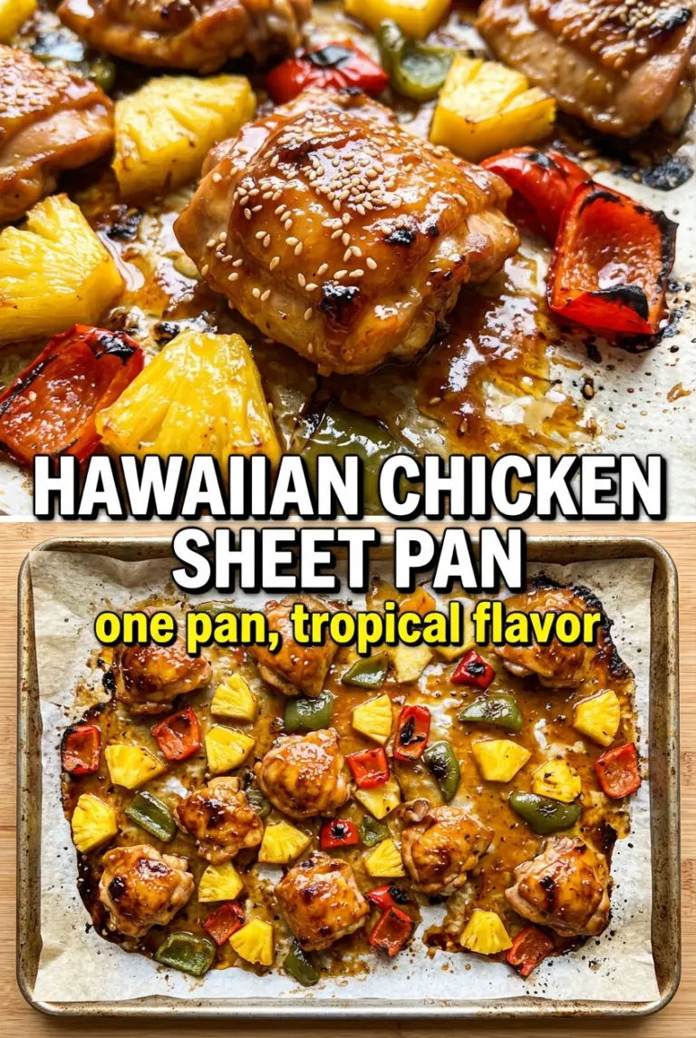 Hawaiian Chicken Sheet Pan