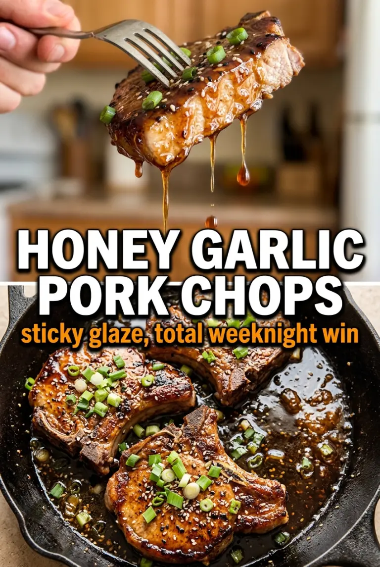 Honey Garlic Pork Chops