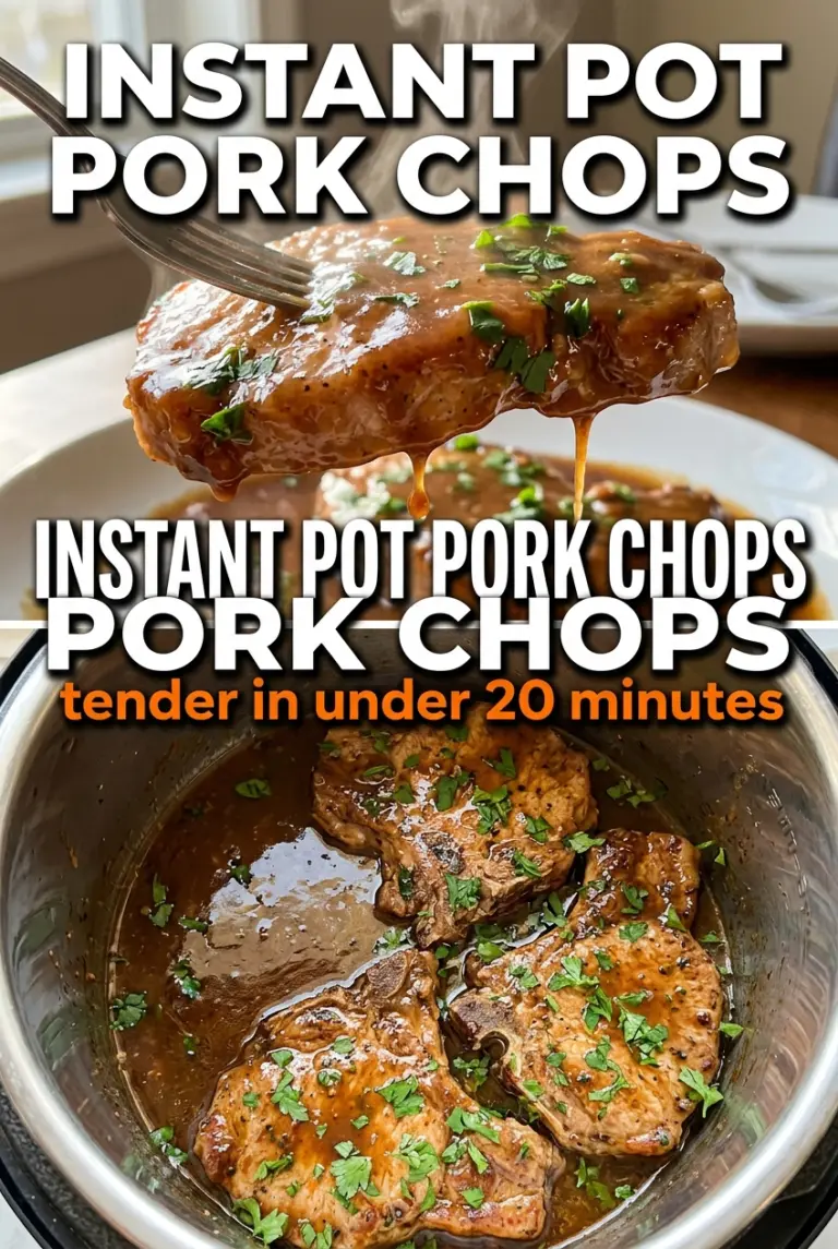 Instant Pot Boneless Pork Chops