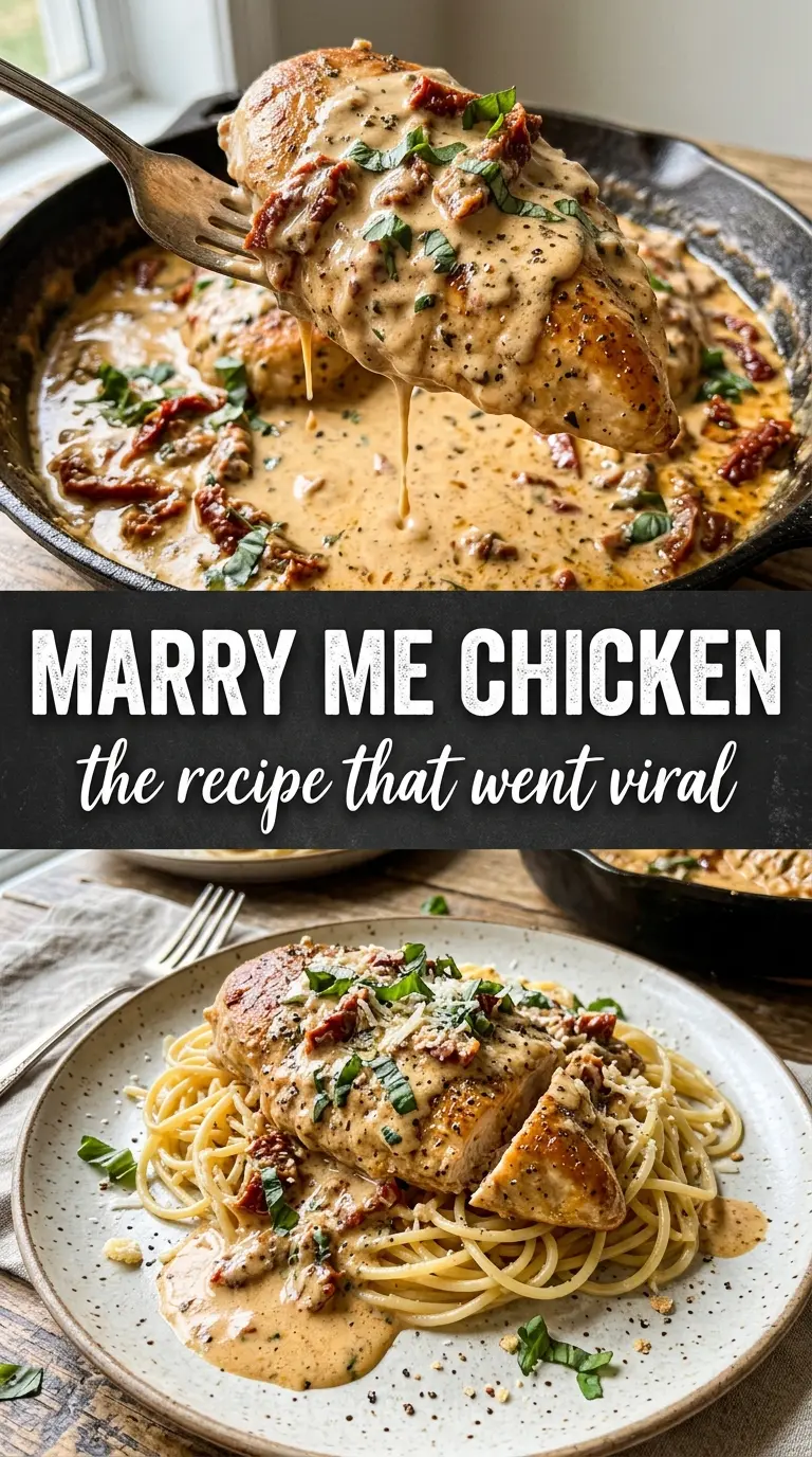 Marry Me Chicken creamy skillet chicken