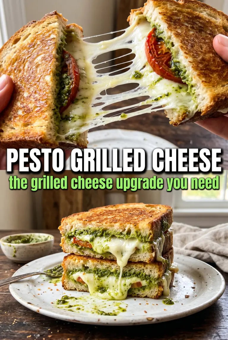 Pesto Grilled Cheese