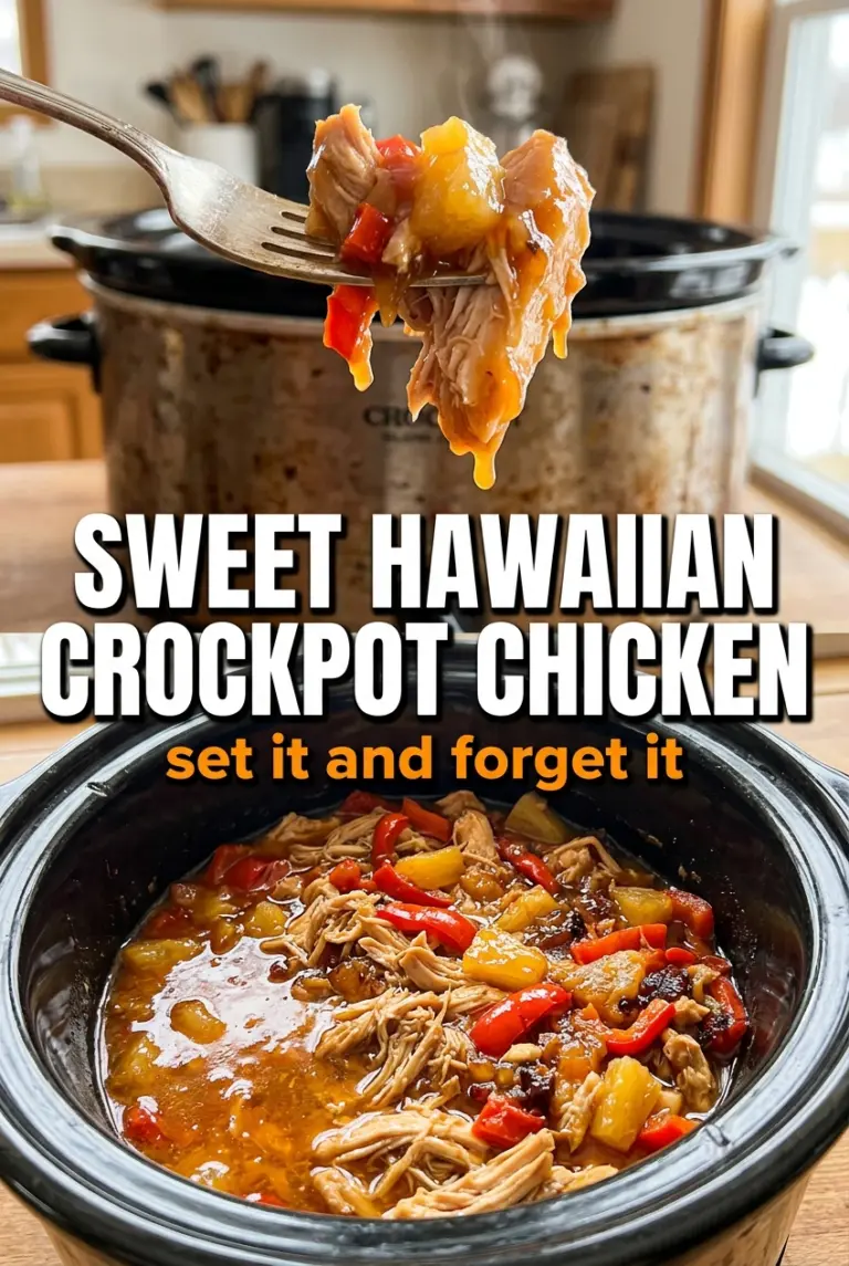 Sweet Hawaiian Crockpot Chicken