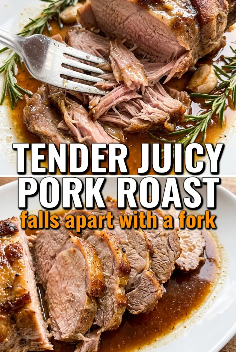 Tender Juicy Pork Roast