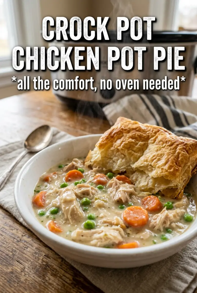 Crock Pot Chicken Pot Pie