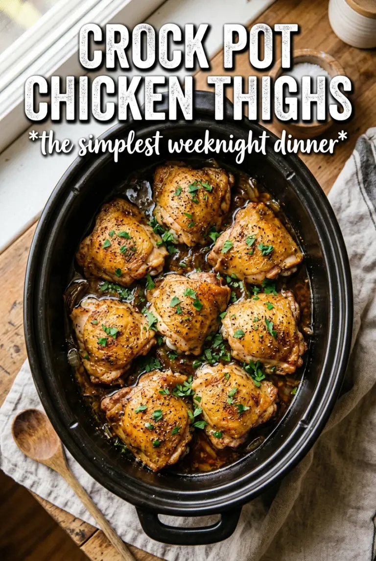 Crock Pot Chicken Thighs