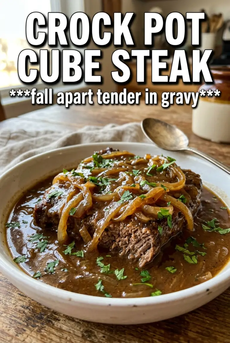 Crock Pot Cube Steak