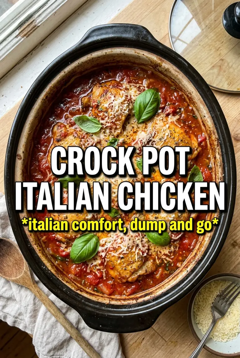 Crock Pot Italian Chicken