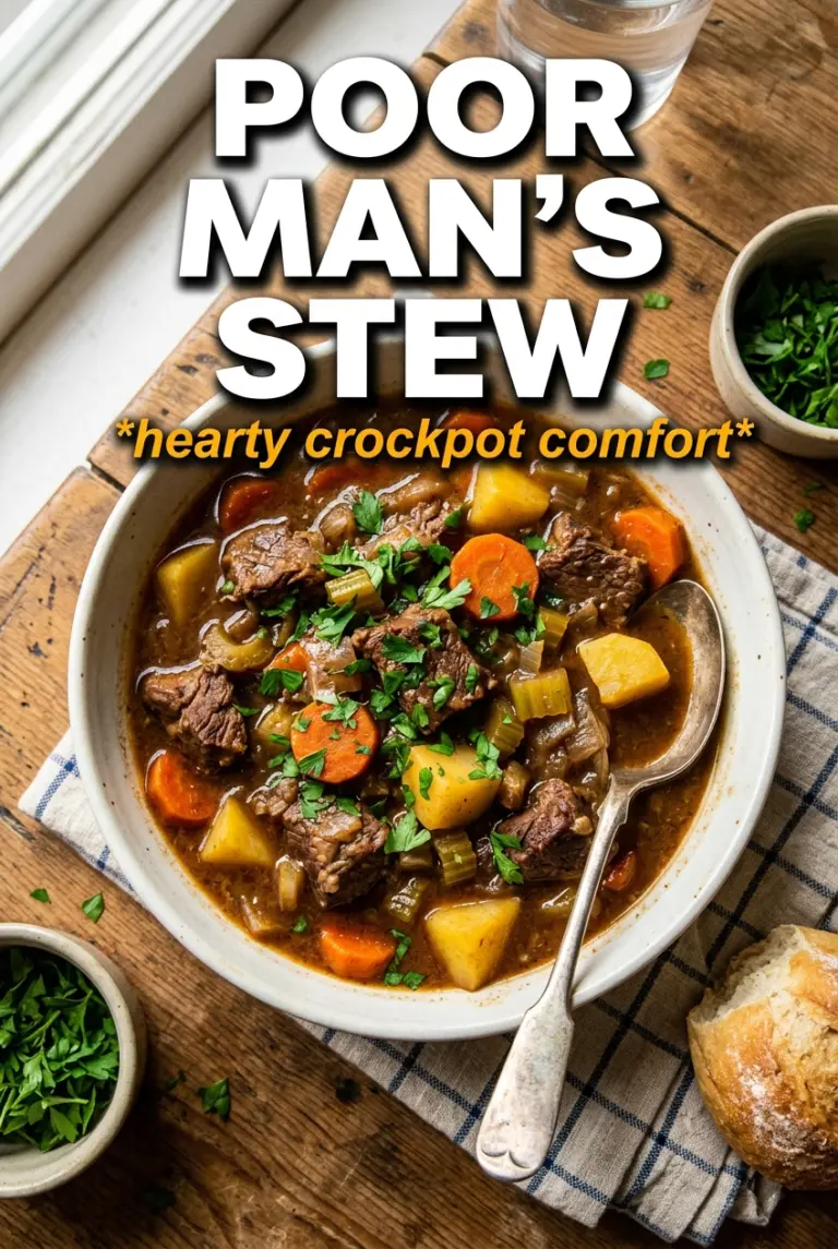 Crock Pot Poor Man’s Stew