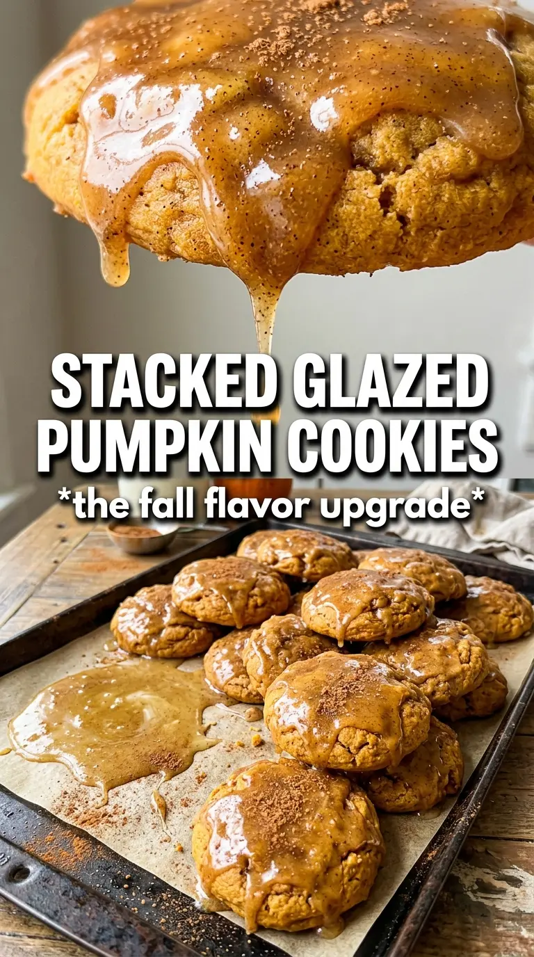 Brown Butter Maple Pumpkin Cookies chewy maple pumpkin