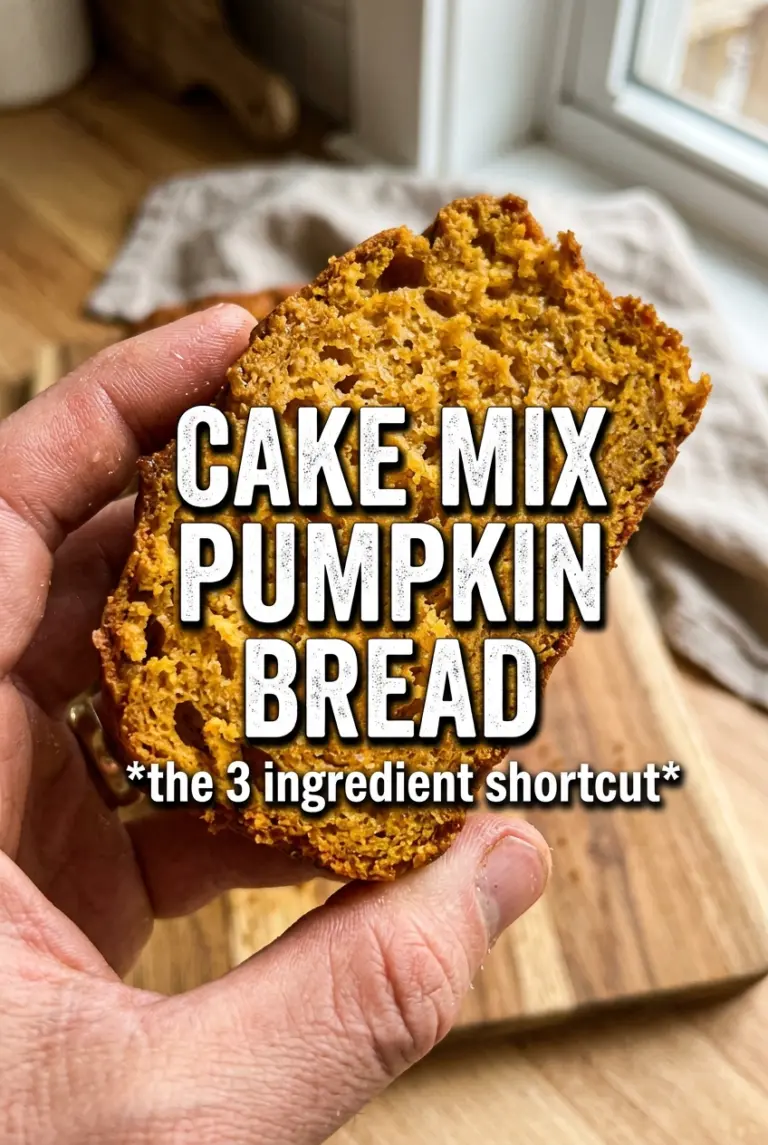 Cake Mix Pumpkin Bread