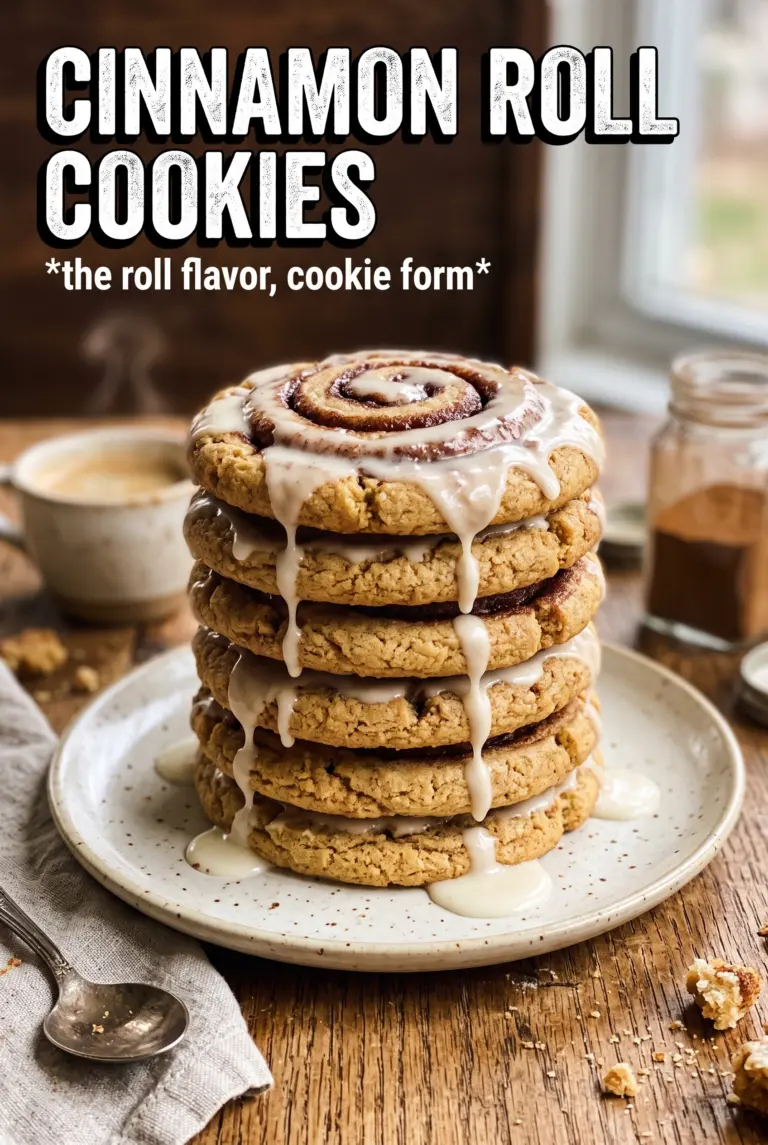 Cinnamon Roll Cookies
