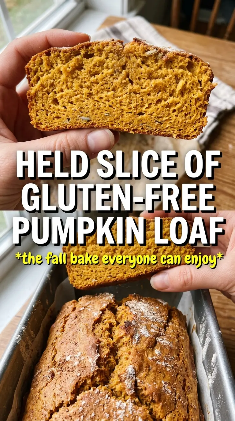 Gluten-Free Pumpkin Bread moist cinnamon sugar