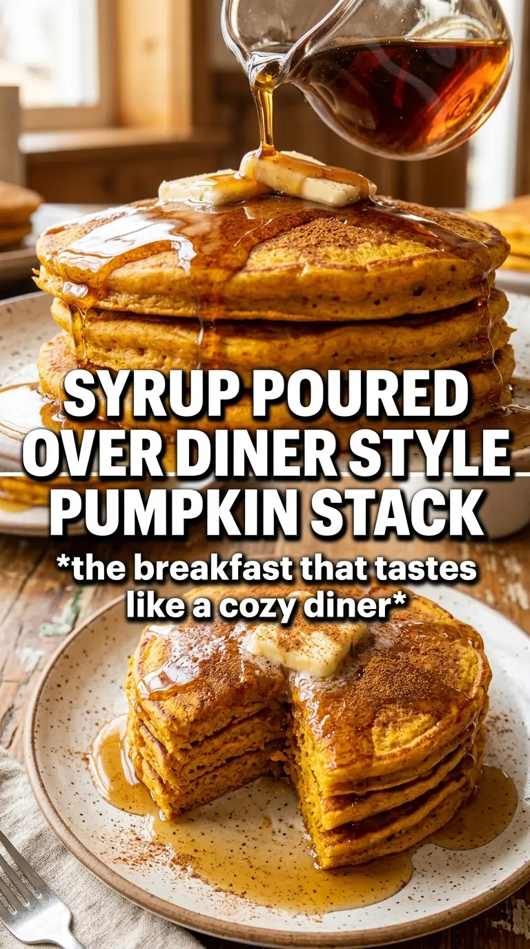 Luke's Pumpkin Pancakes fluffy spiced diner-style