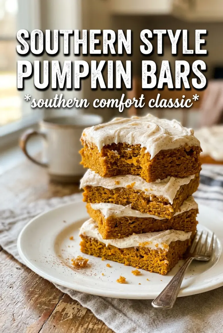 Paula Deen Pumpkin Bars