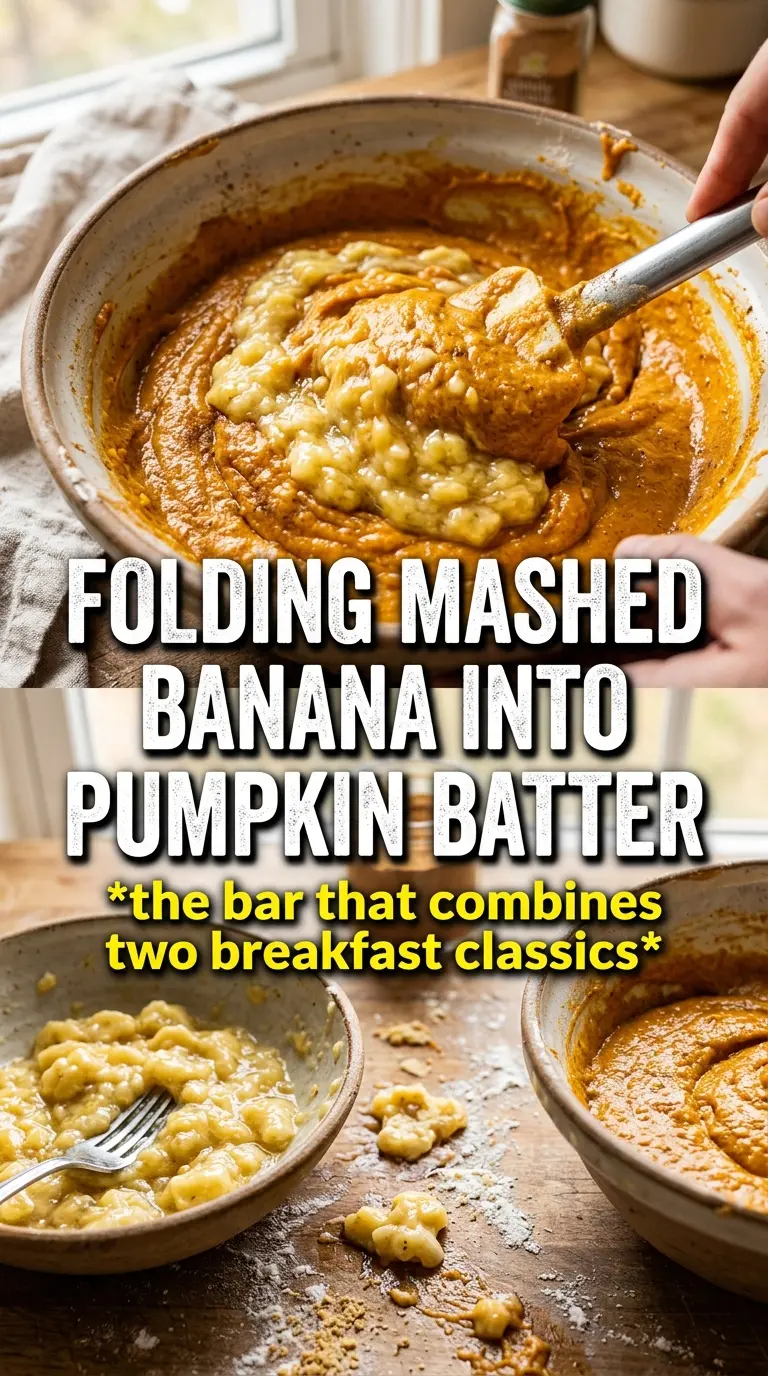 Pumpkin Banana Bread Bars soft maple-glazed bars