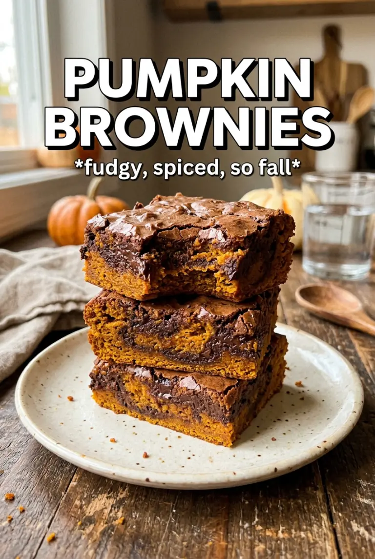 Pumpkin Brownies