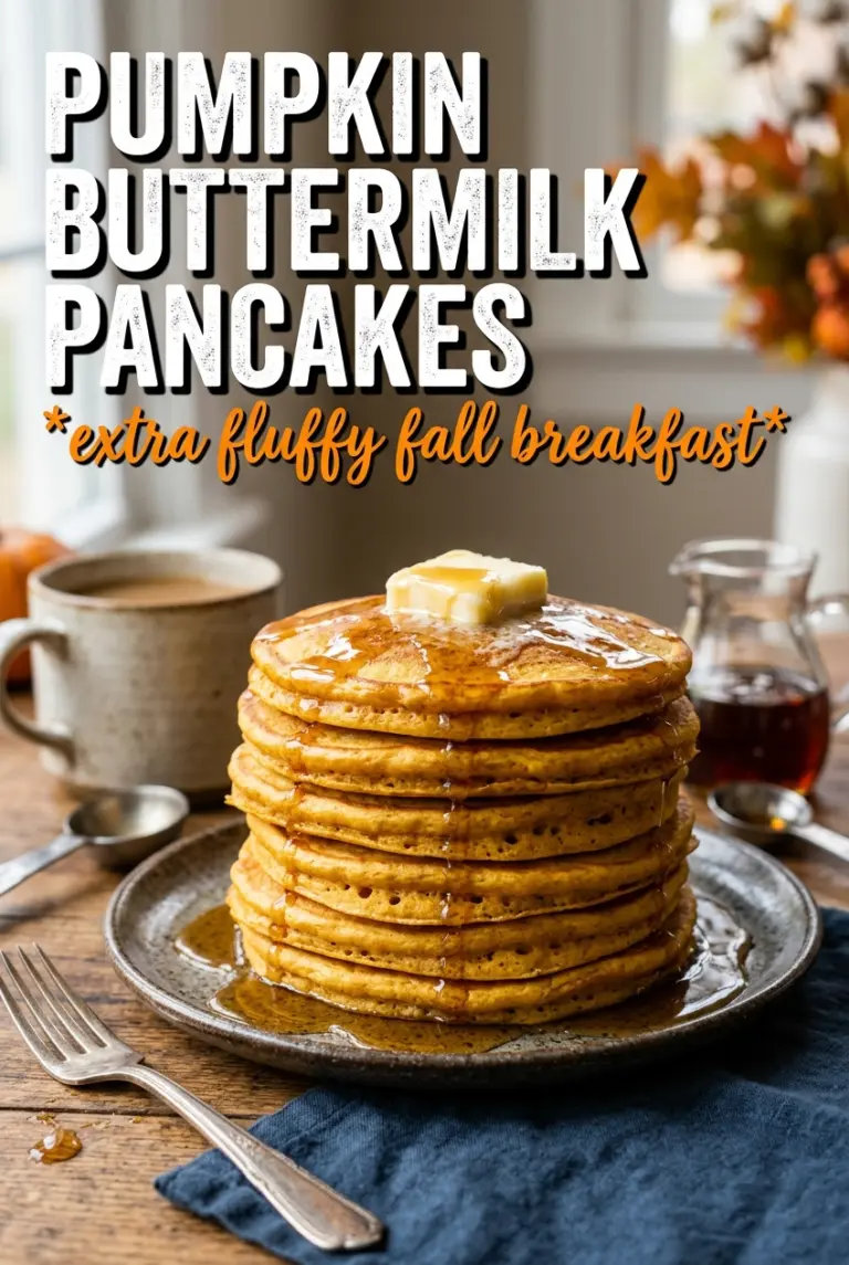 Pumpkin Buttermilk Pancakes