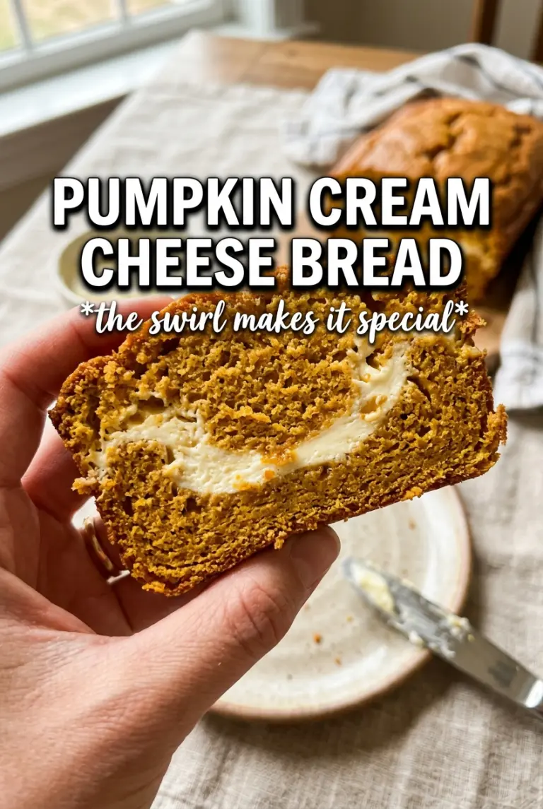 Pumpkin Cream Cheese Bread