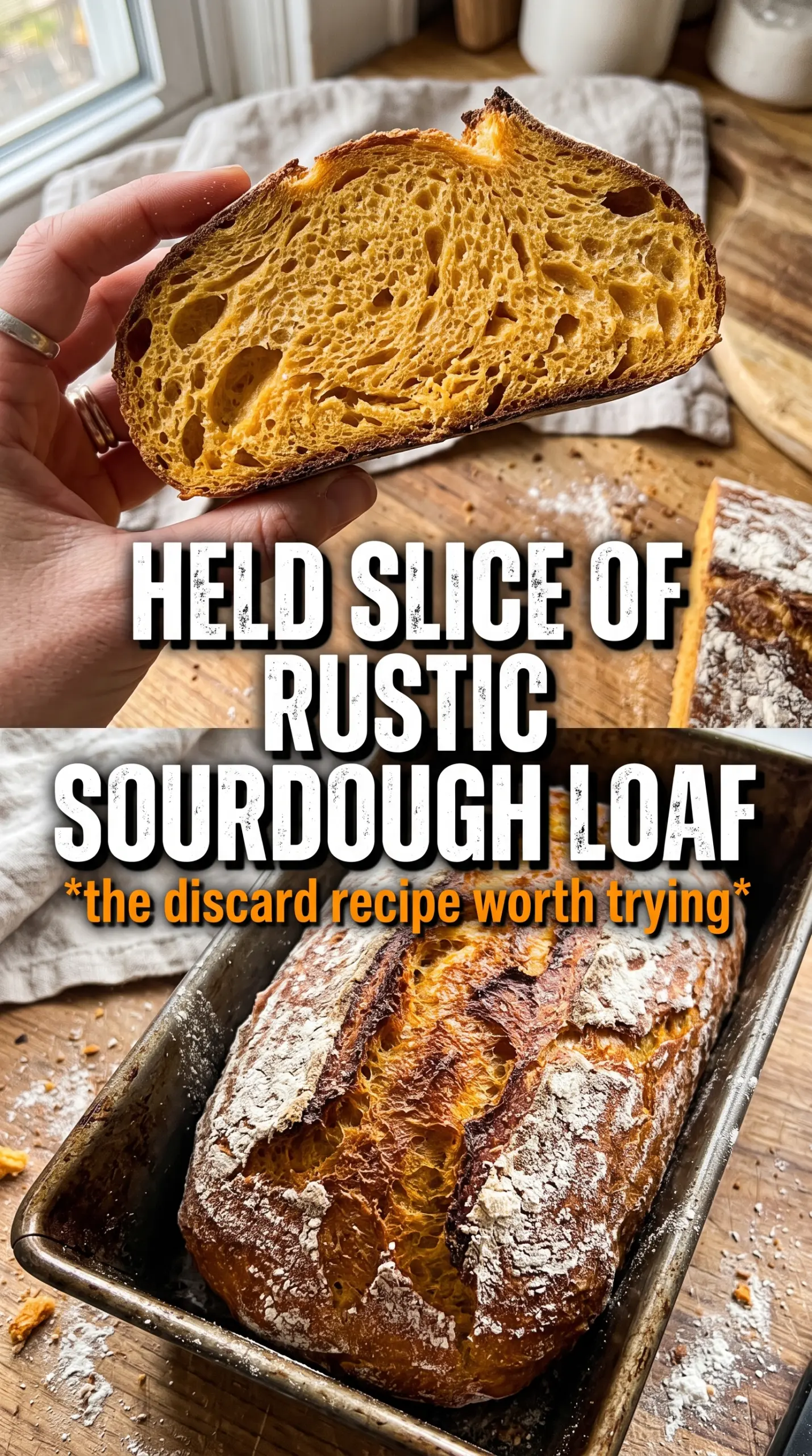Pumpkin Sourdough Bread rustic amber crumb