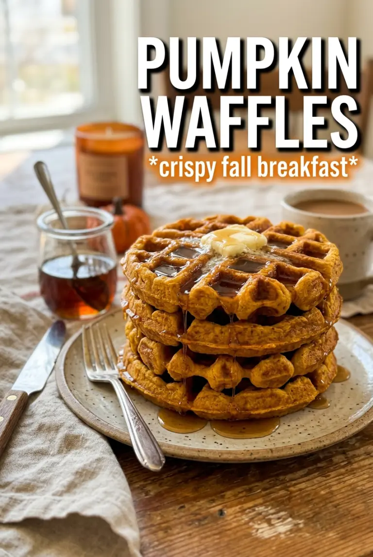 Pumpkin Waffles